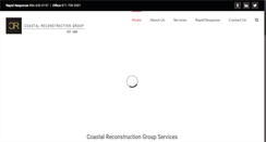 Desktop Screenshot of coastalreconstruction.com
